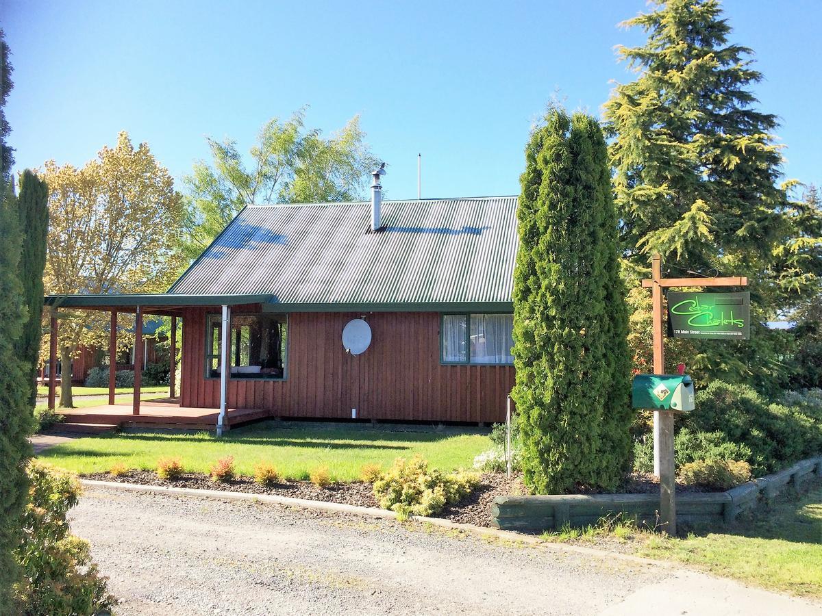 Cedar Chalets And Barkers Lodge Methven Esterno foto
